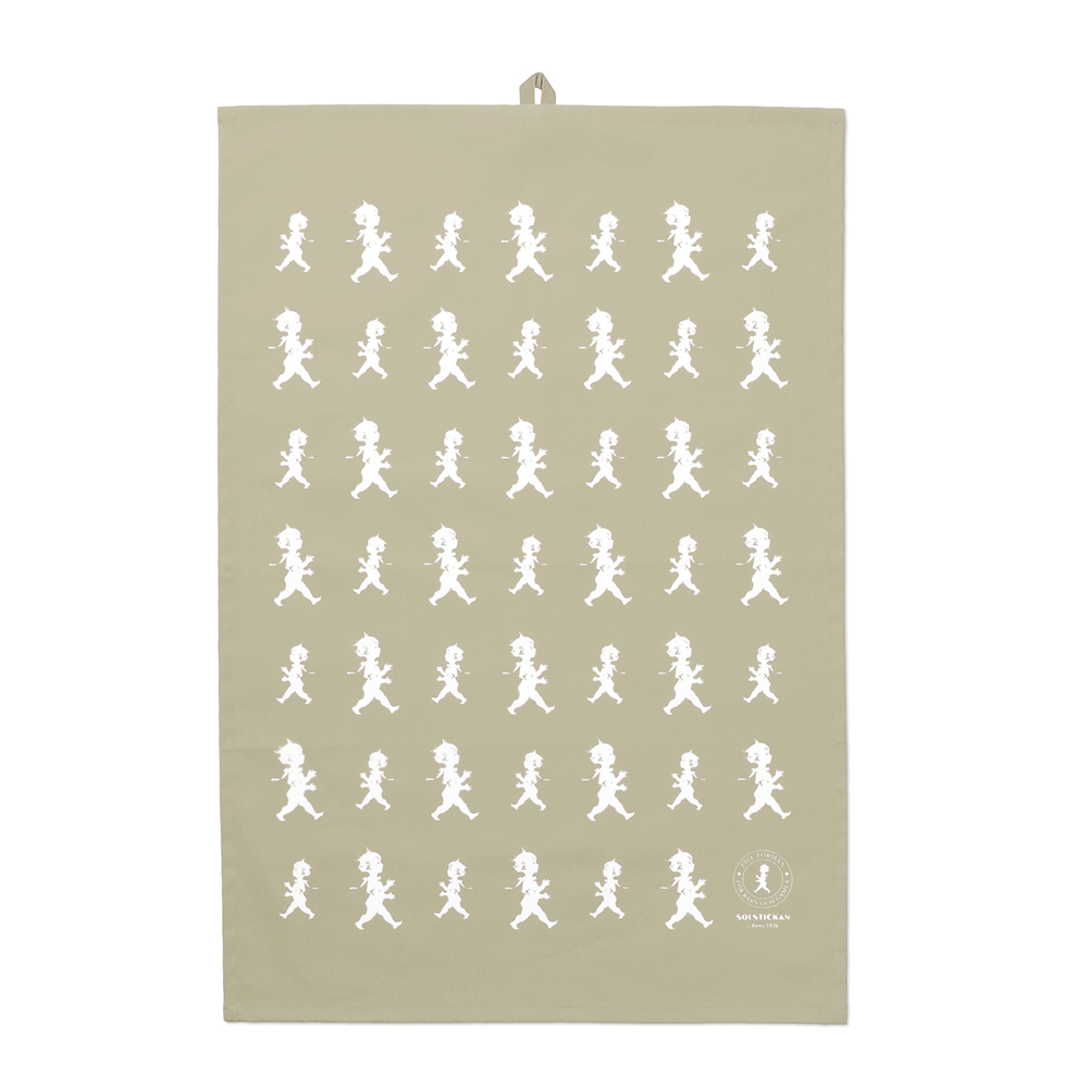 Handduk Halvlinne 50x70 cm Sand