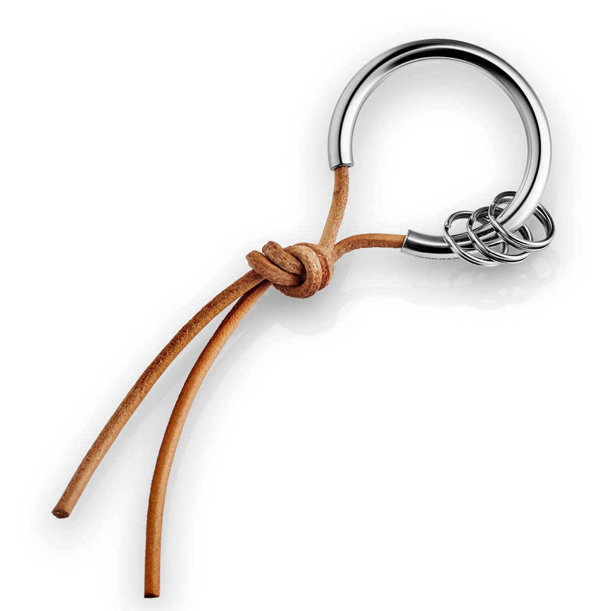 Nyckelring cognac