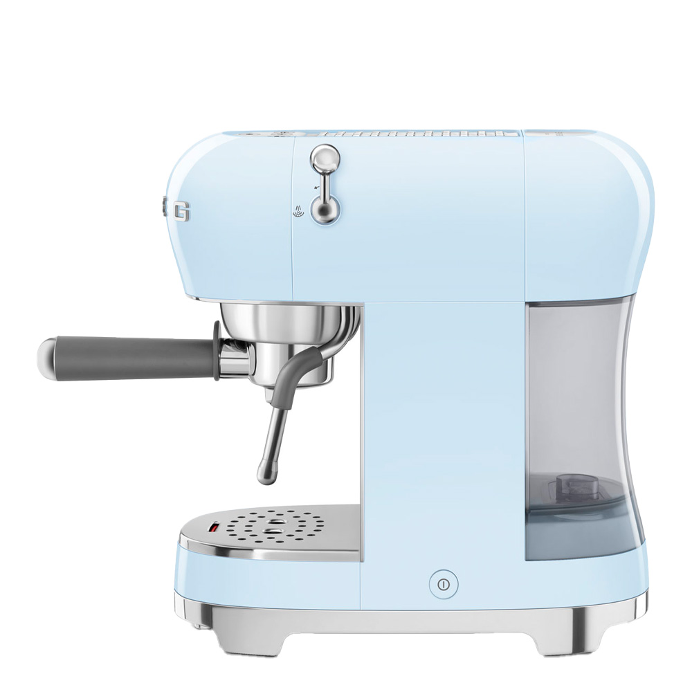 Smeg 50's Style Espressomaskin ECF02 Pastellblå