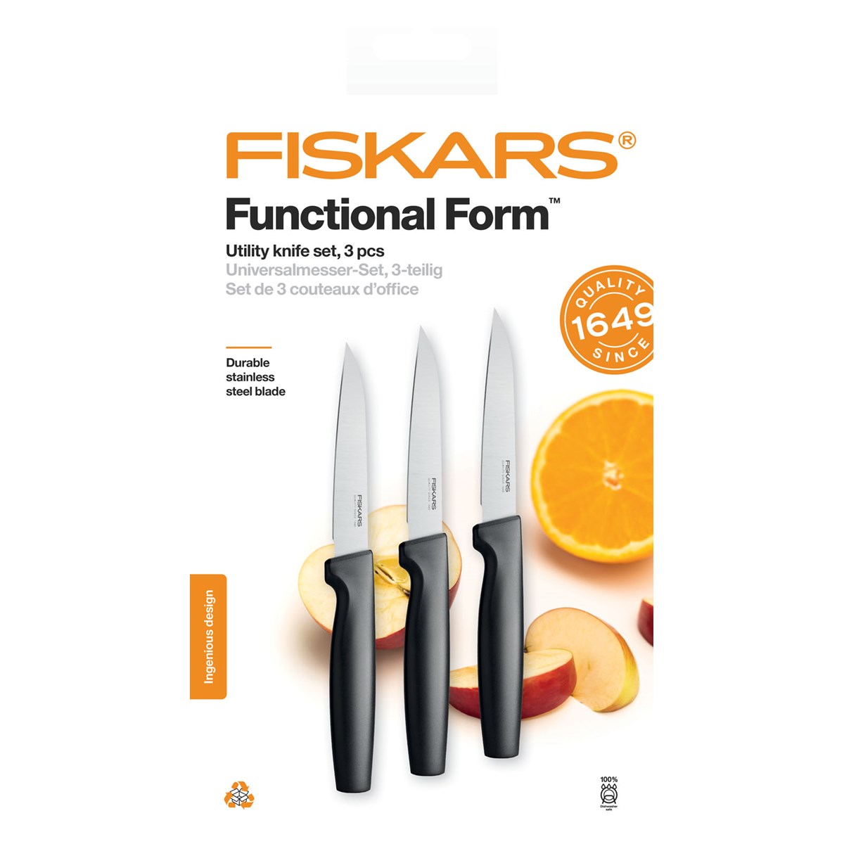 Functional Form Universalknivset 3-pack