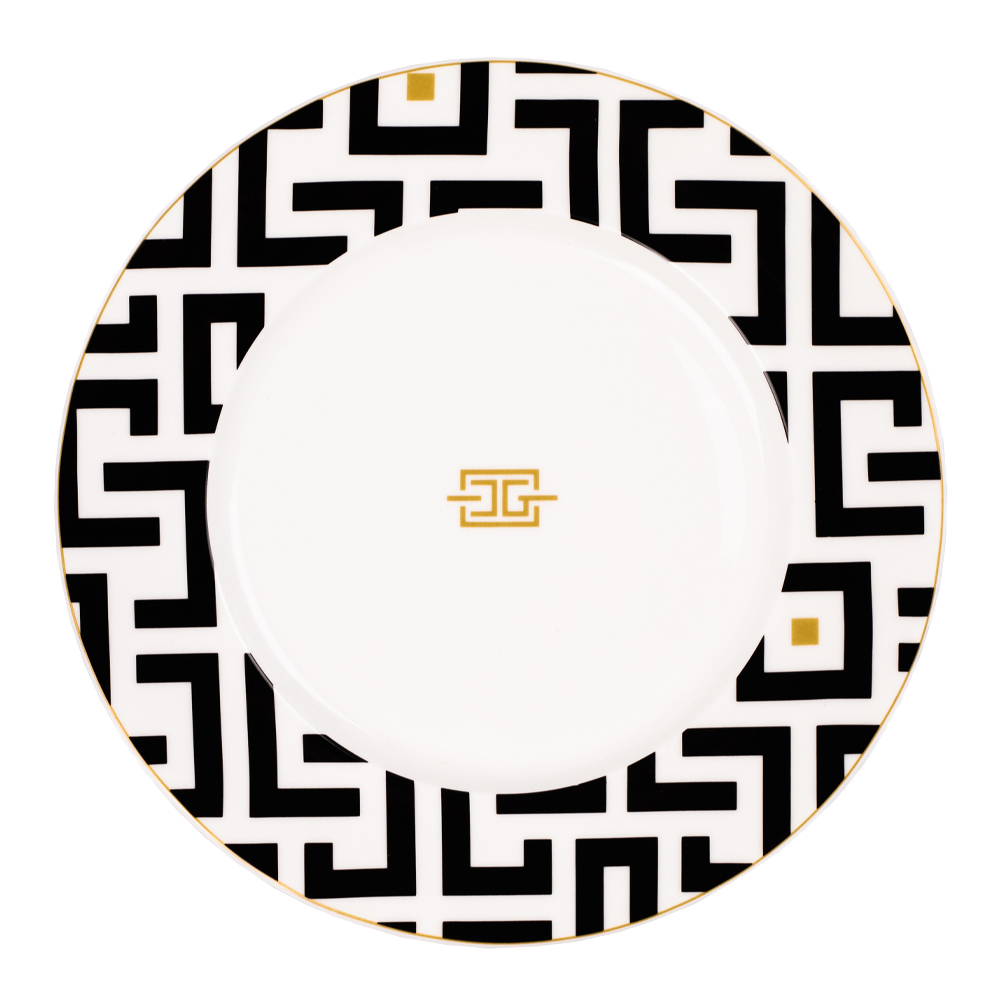 DECO Black Tallrik 29 cm