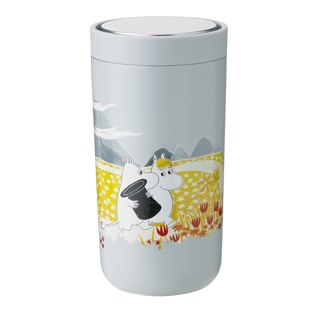 Mumin To Go Click Mugg 20 cl Soft Sky