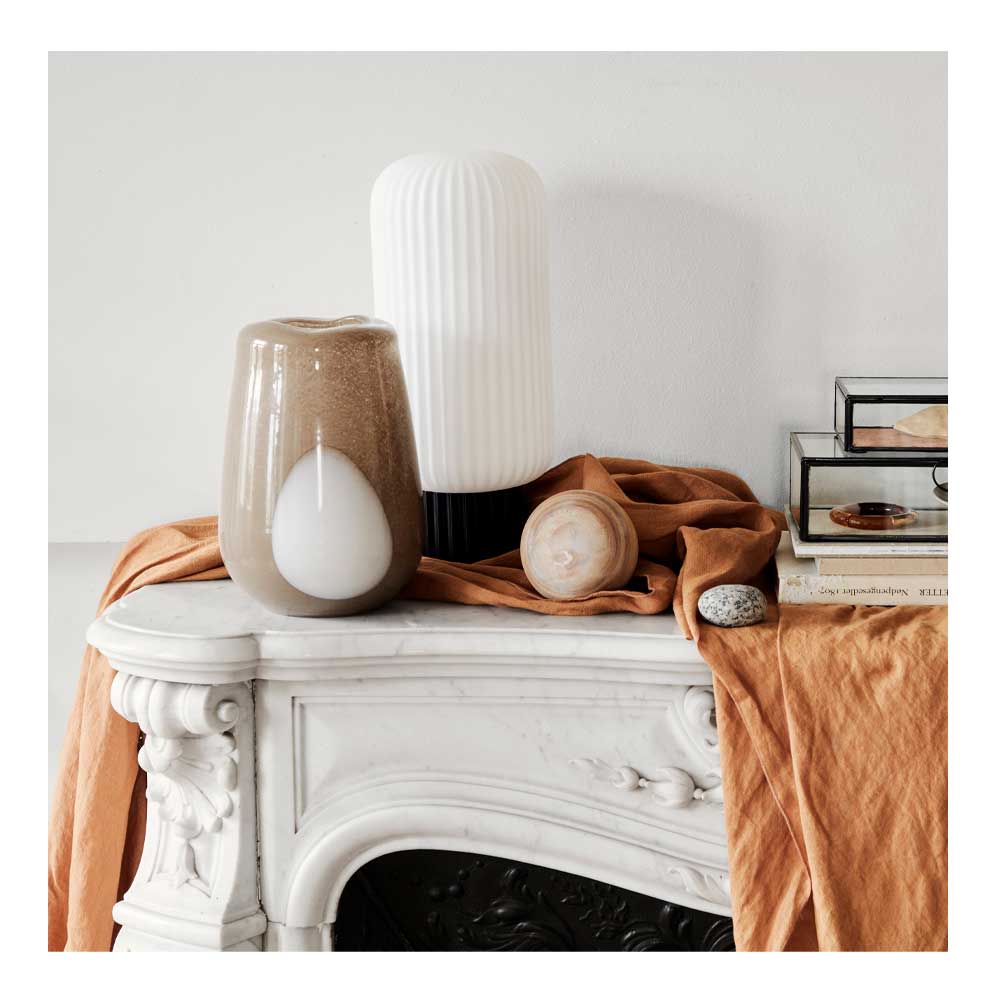 Ada Dot Vas 26 cm Brun/VIt