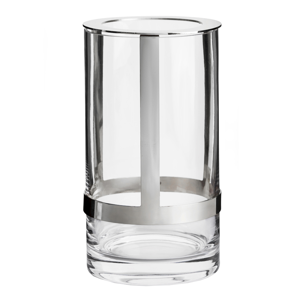 Hold Vas justerbar 20x11,5 cm Silver