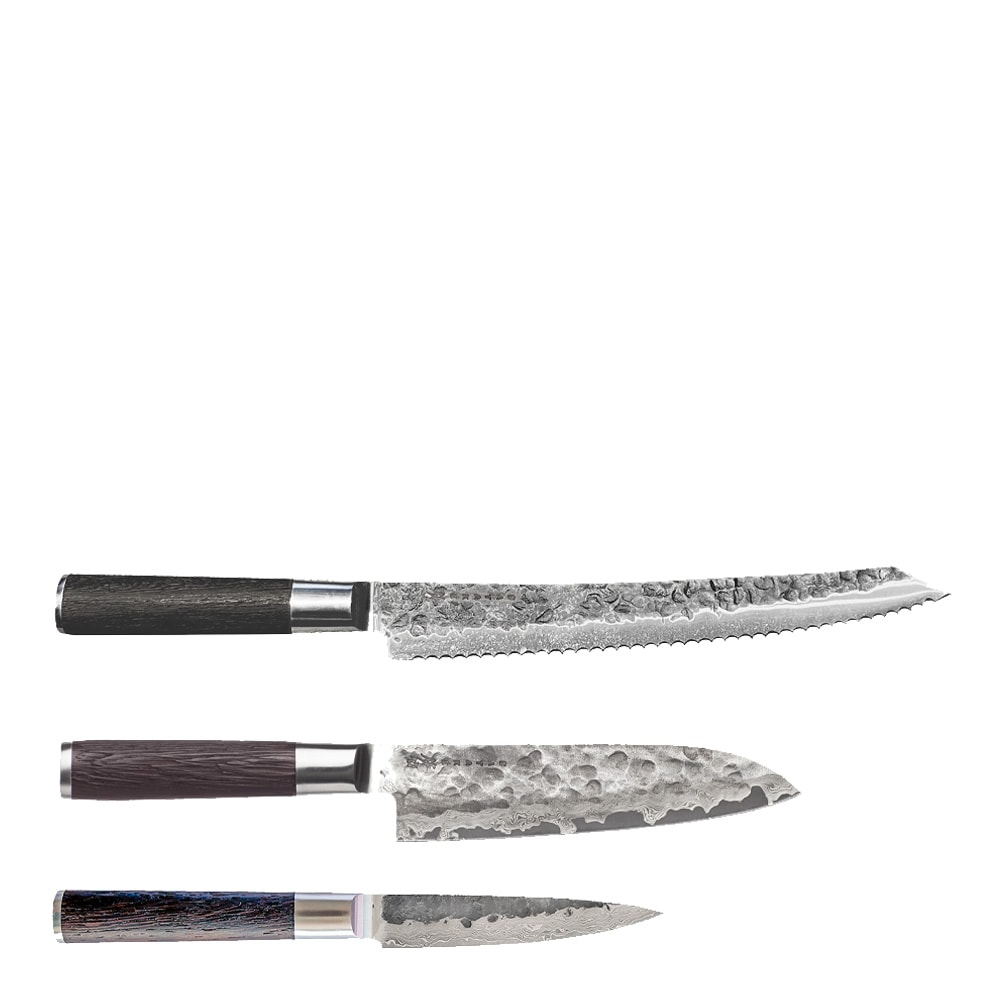 Kuro Knivset 3 delar Rostfri
