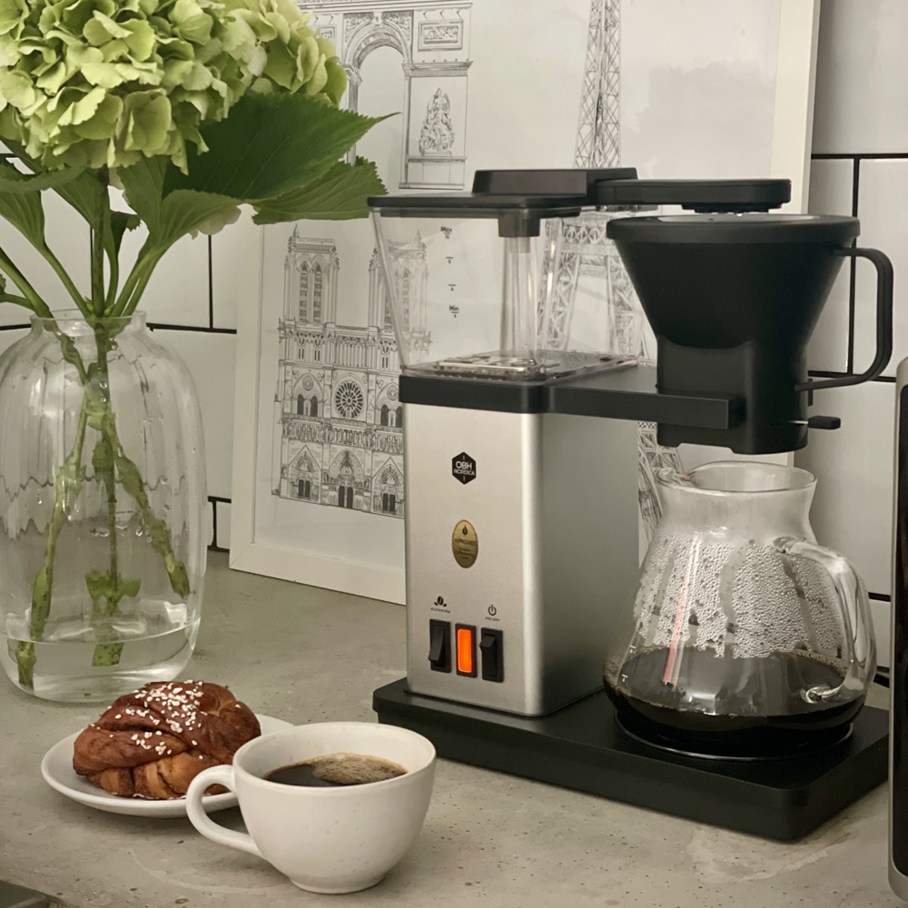 Blooming Kaffebryggare 1,25 L Silver