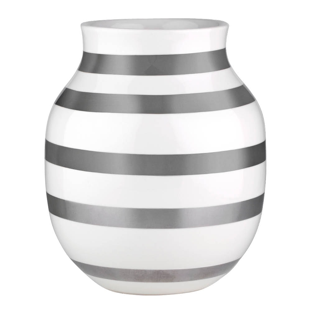Omaggio Vas 20 cm Silver