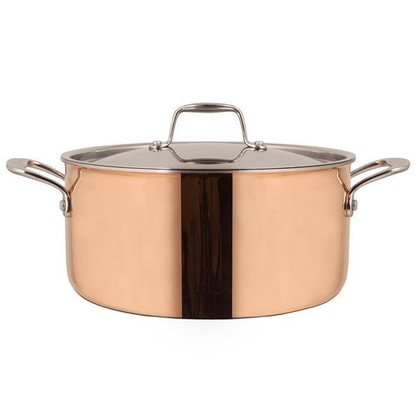 Copper Kastrull 5,4L Koppar