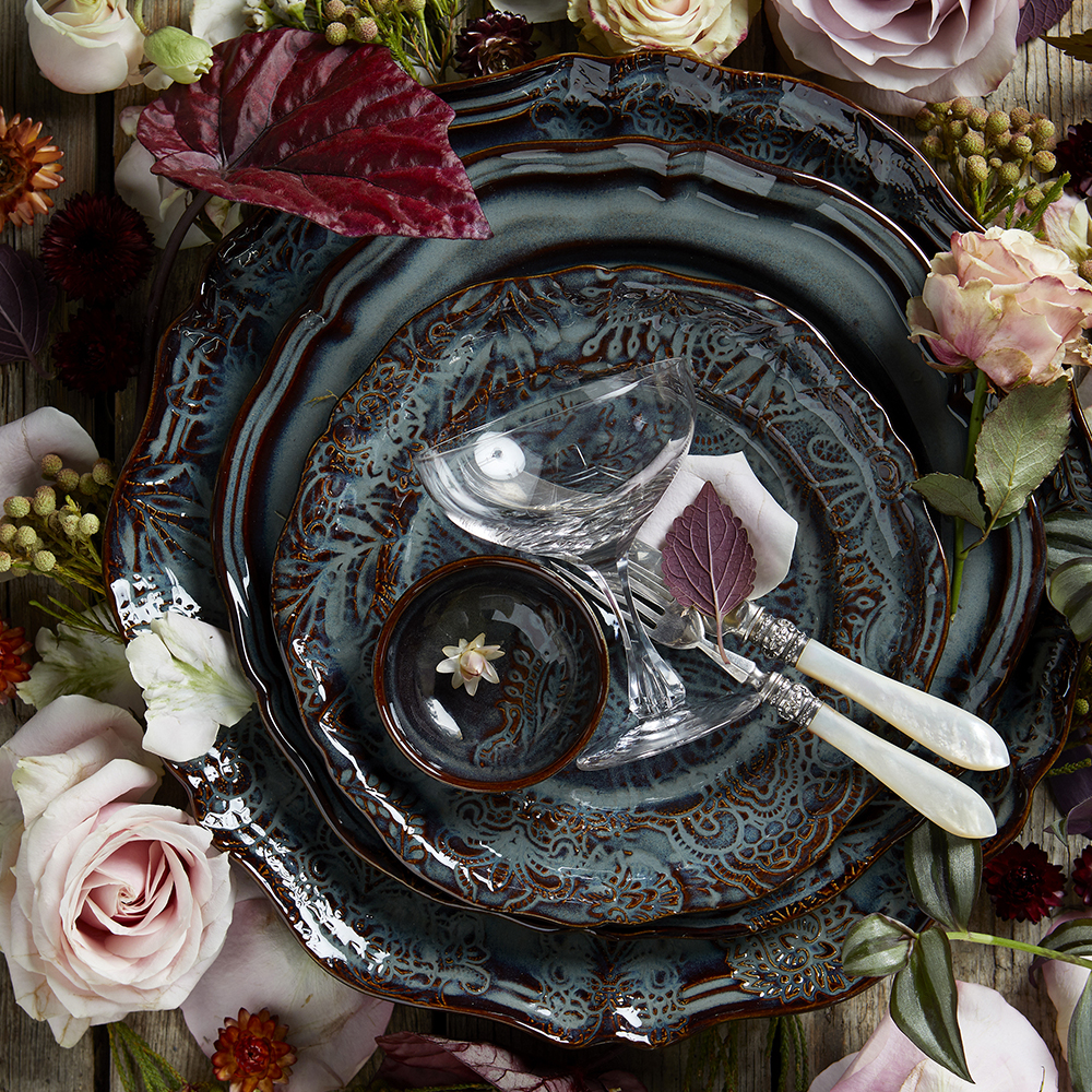 Arabesque Tallrik 28 cm Fig