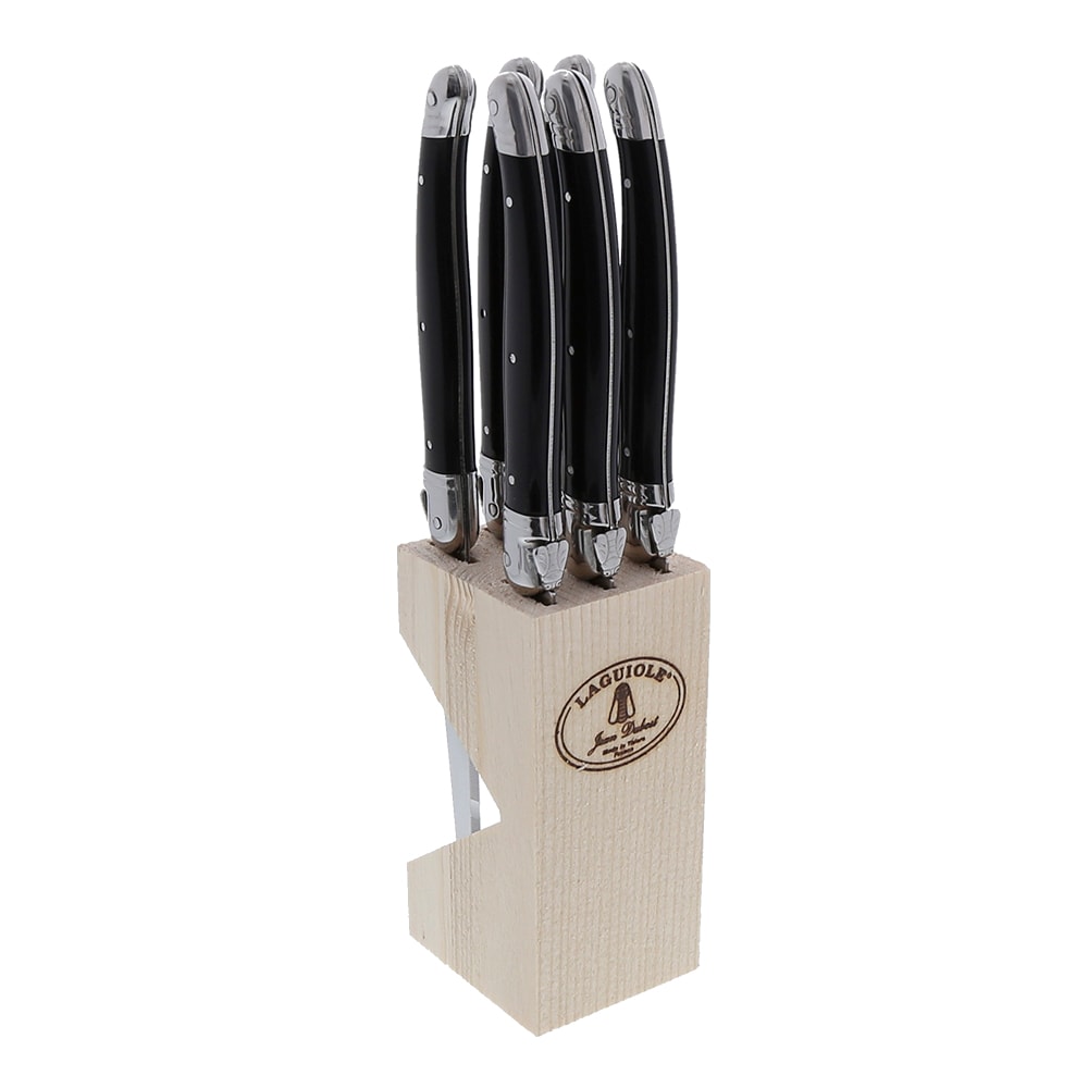 Kniv 6-pack Svart