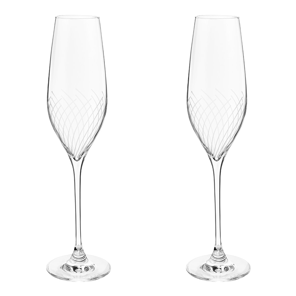 Cabernet Lines Champagneglas 29 cl 2-pack Klar