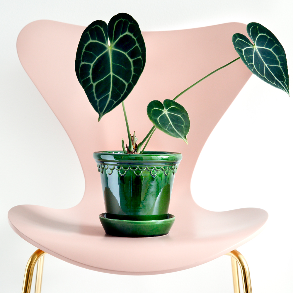 Bergs Potter Köpenhamn Kruka 25 cm Grön emerald