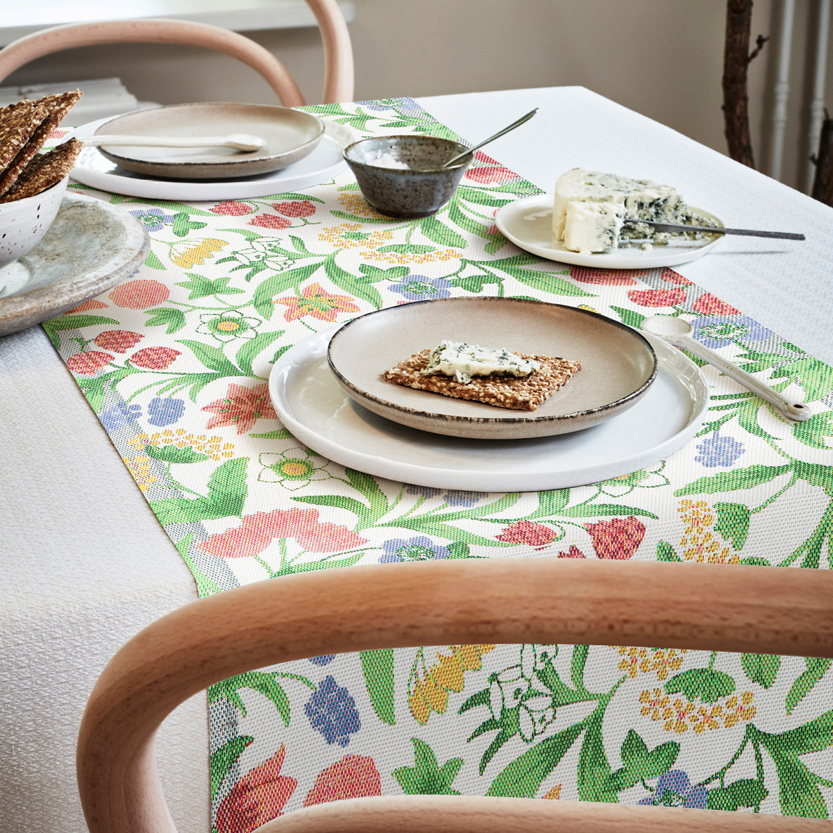 Springtime Bordslöpare 35x120 cm Flerfärgad