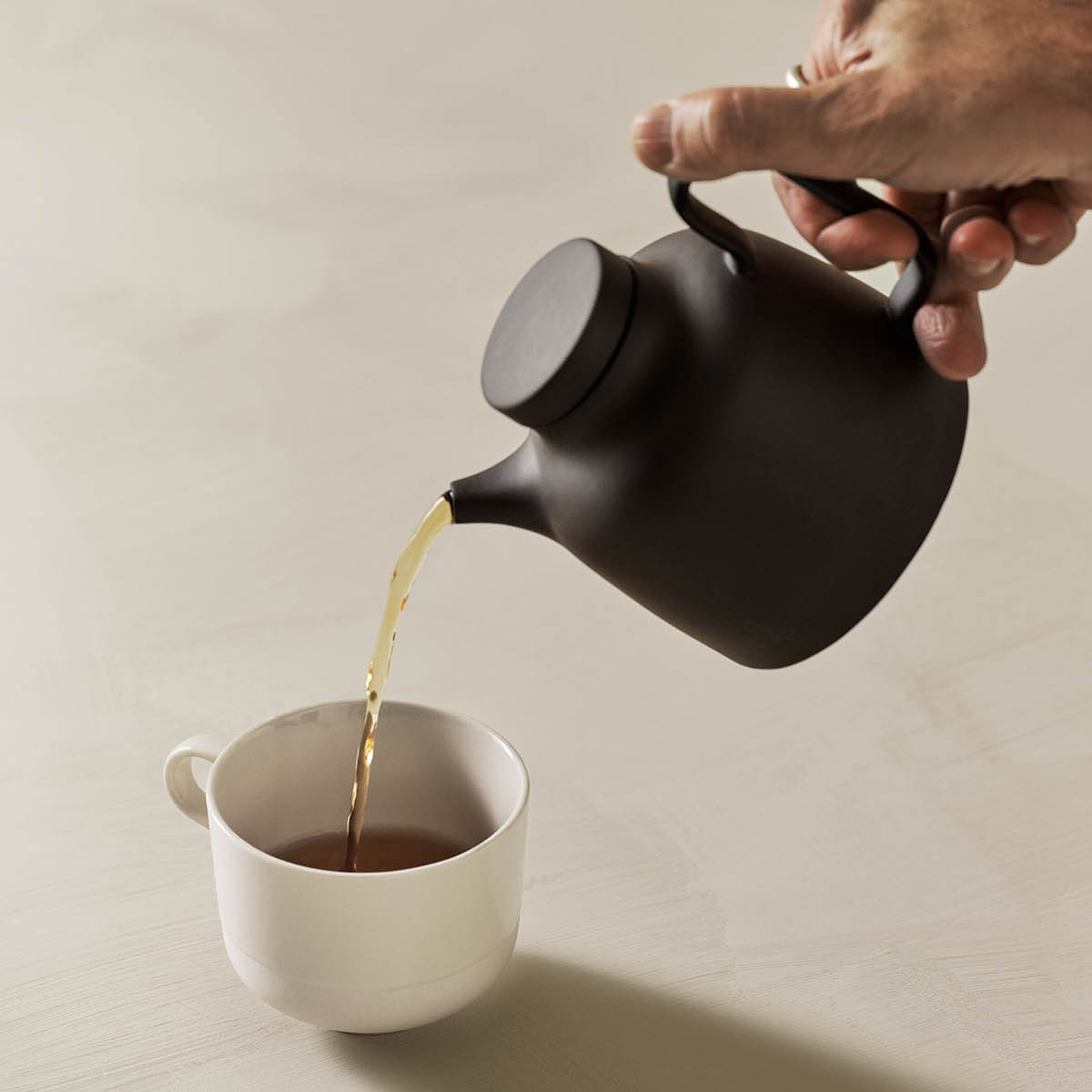 Mugg med öra 35 cl Sand