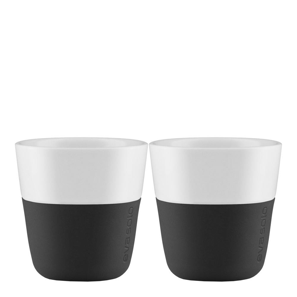 Espressomugg 8 cl 2-pack Carbon