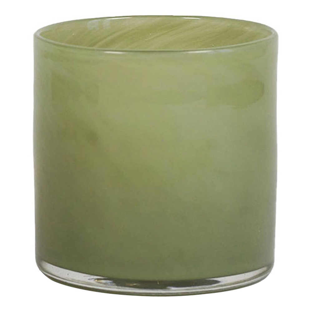 Lyric Ljuslykta 8x8 cm Olive Green