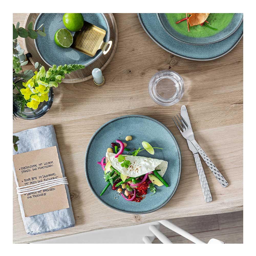 Lave glace Skål flat 22 cm