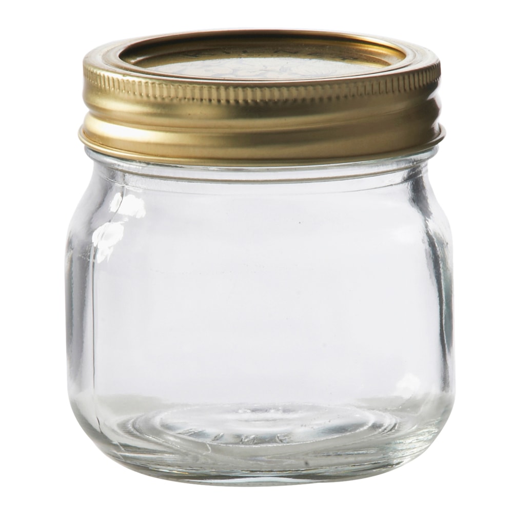 Kilner Konserveringsburk Rund 8x8x8 cm Klar/Guld
