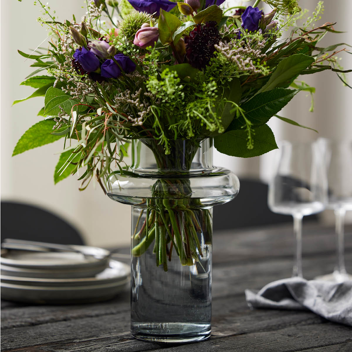 Tube Vas 25 cm Smoke