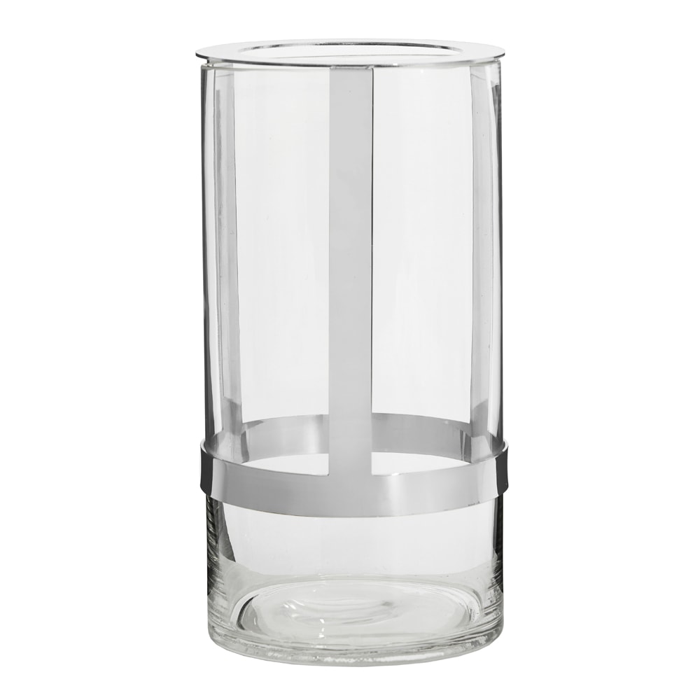 Hold Vas justerbar 28x15 cm Silver