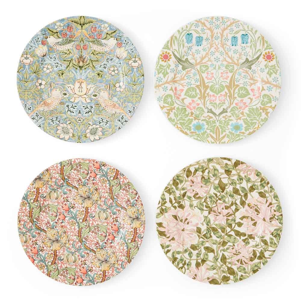 Morris & Co Tallrikar 20 cm 4-pack