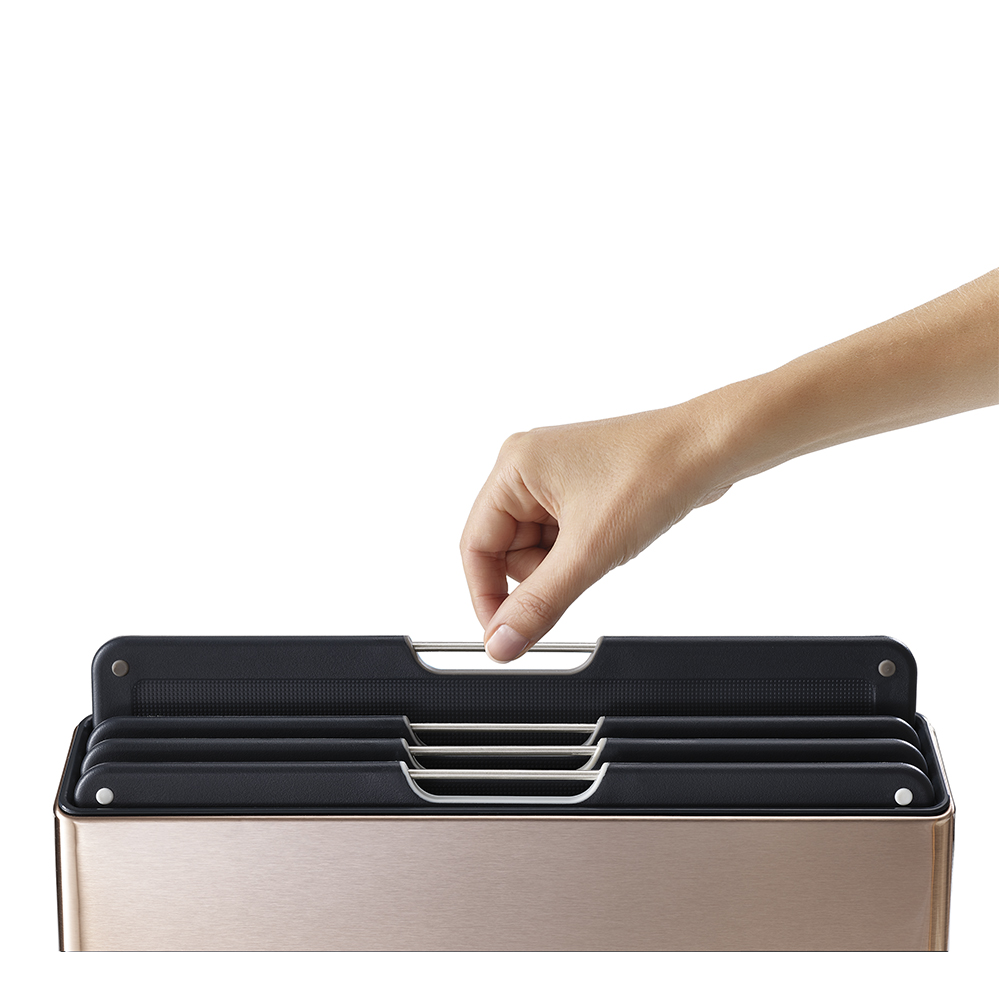 Folio Steel Skärbräda Set 35,5x26,5 cm Rosé guld