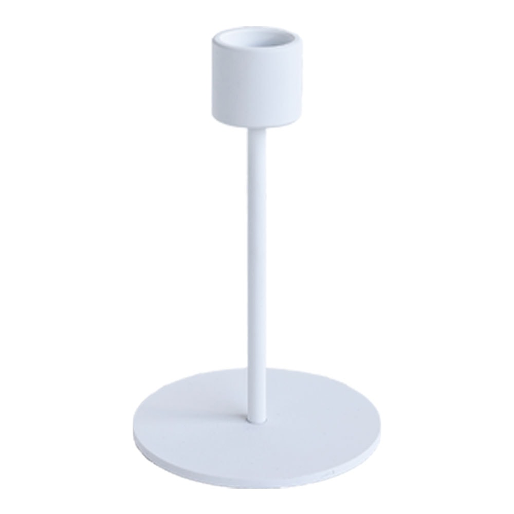 Candlestick Ljusstake 13 cm Vit