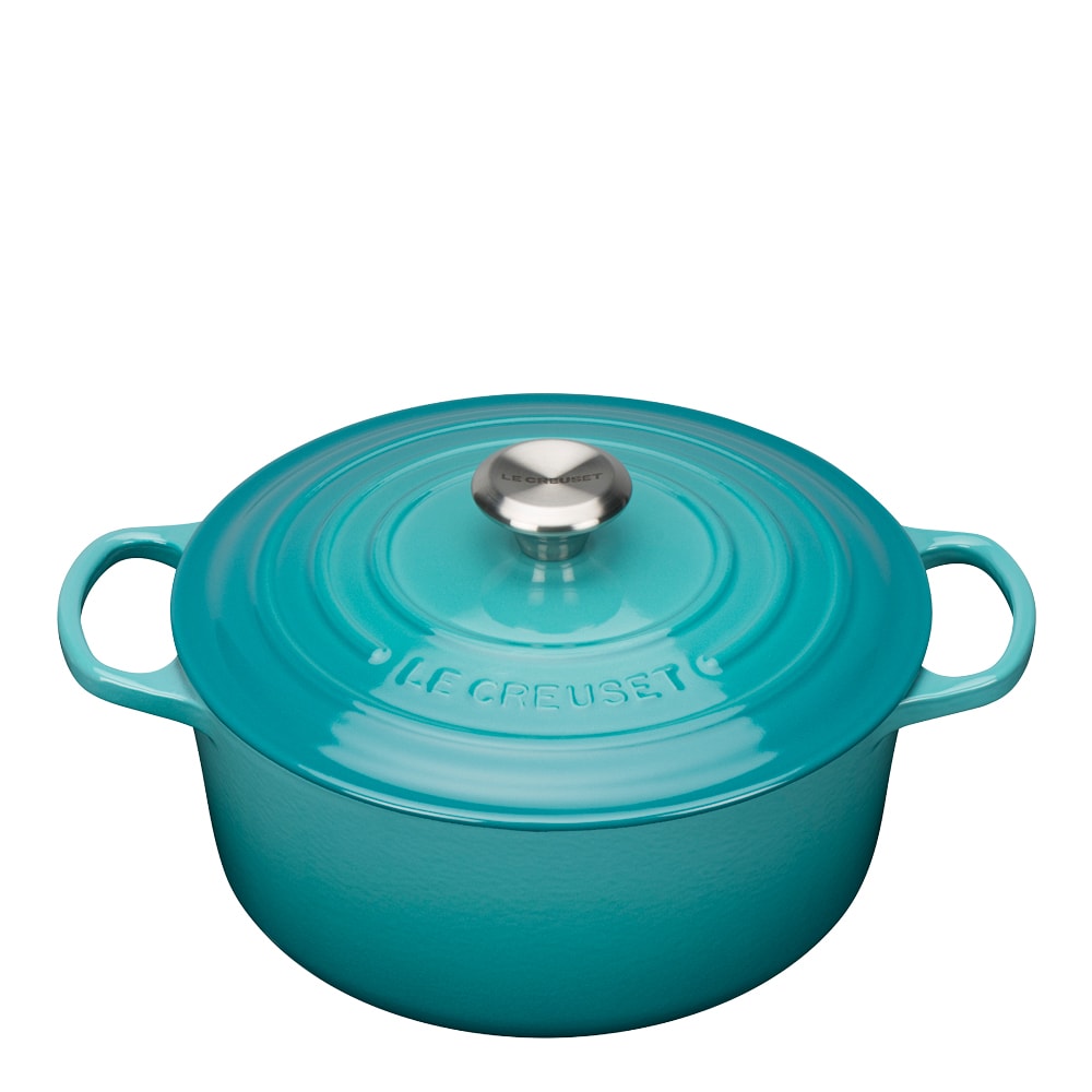 Signature Gjutjärnsgryta rund 26 cm 5,3 L Caribbean