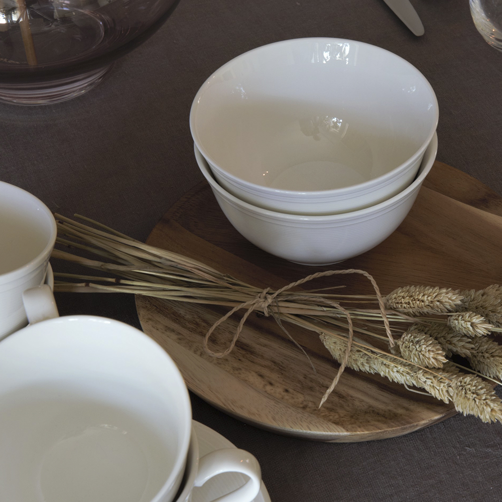 Rhythm Skål 12,5 cm Vit