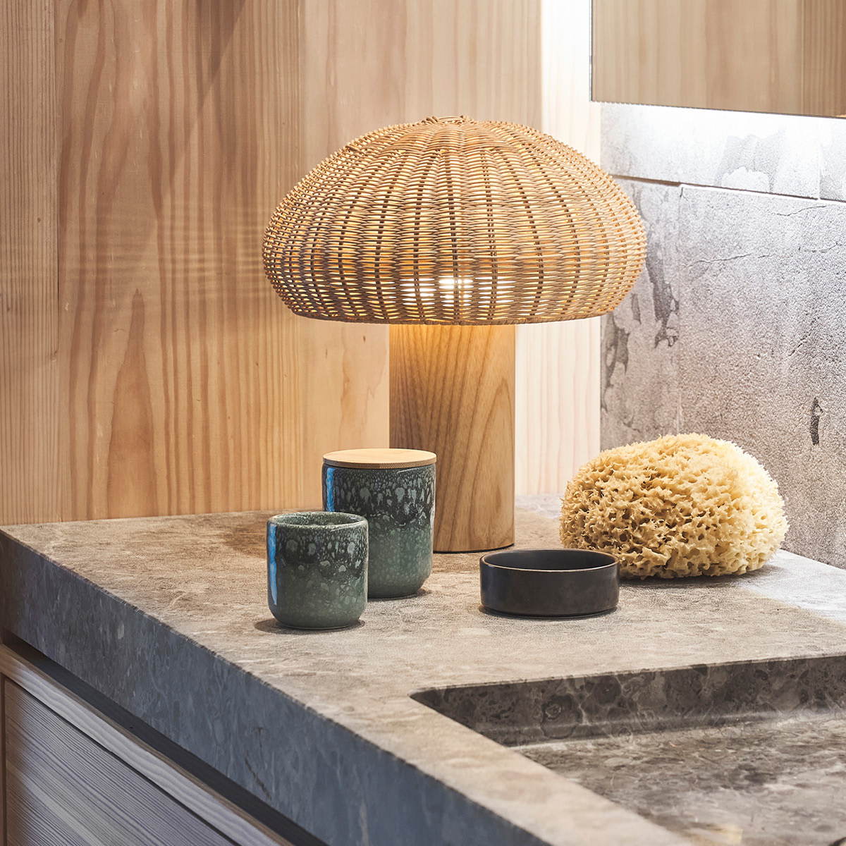 Iris Doftljus 8x9,5 cm Grön