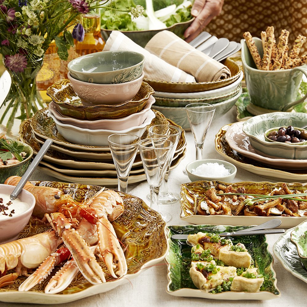 Arabesque Skål 17 cm Pineapple