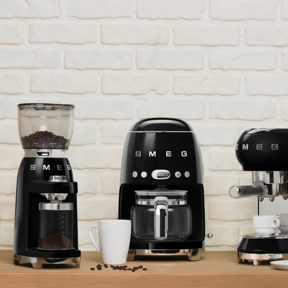 Smeg Kaffekvarn Svart