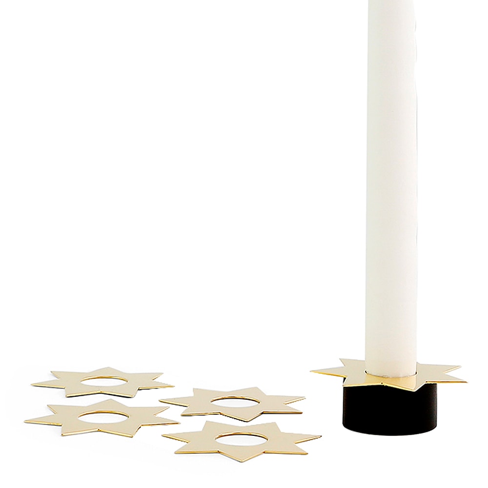 Klong Constella Ljusmanschetter 5-pack Mässing
