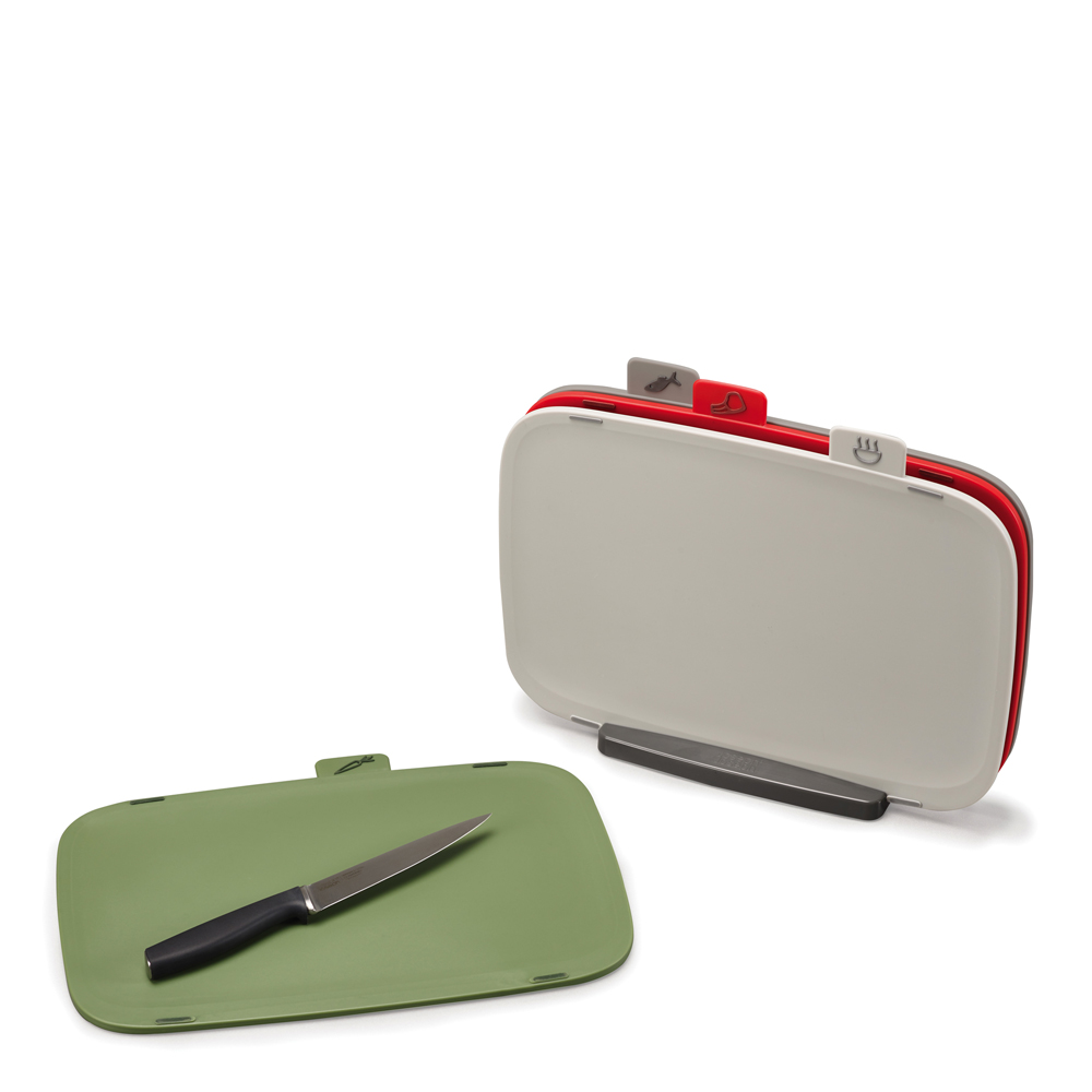 Duo Skärbräda 31x27 cm Flerfärgad