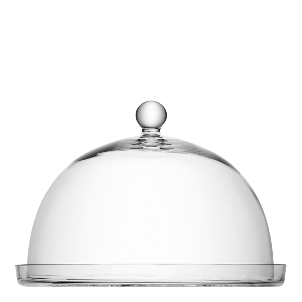 Vienna Glaskupa med tallrik 33 cm