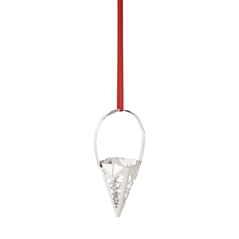 Christmas Collectibles Julhänge Kon 9,7 cm Pläterad