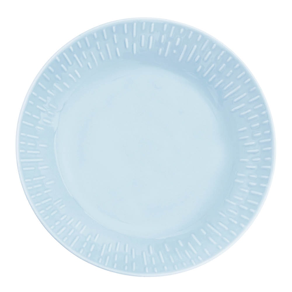 Confetti Pastatallrik 23 cm Aqua