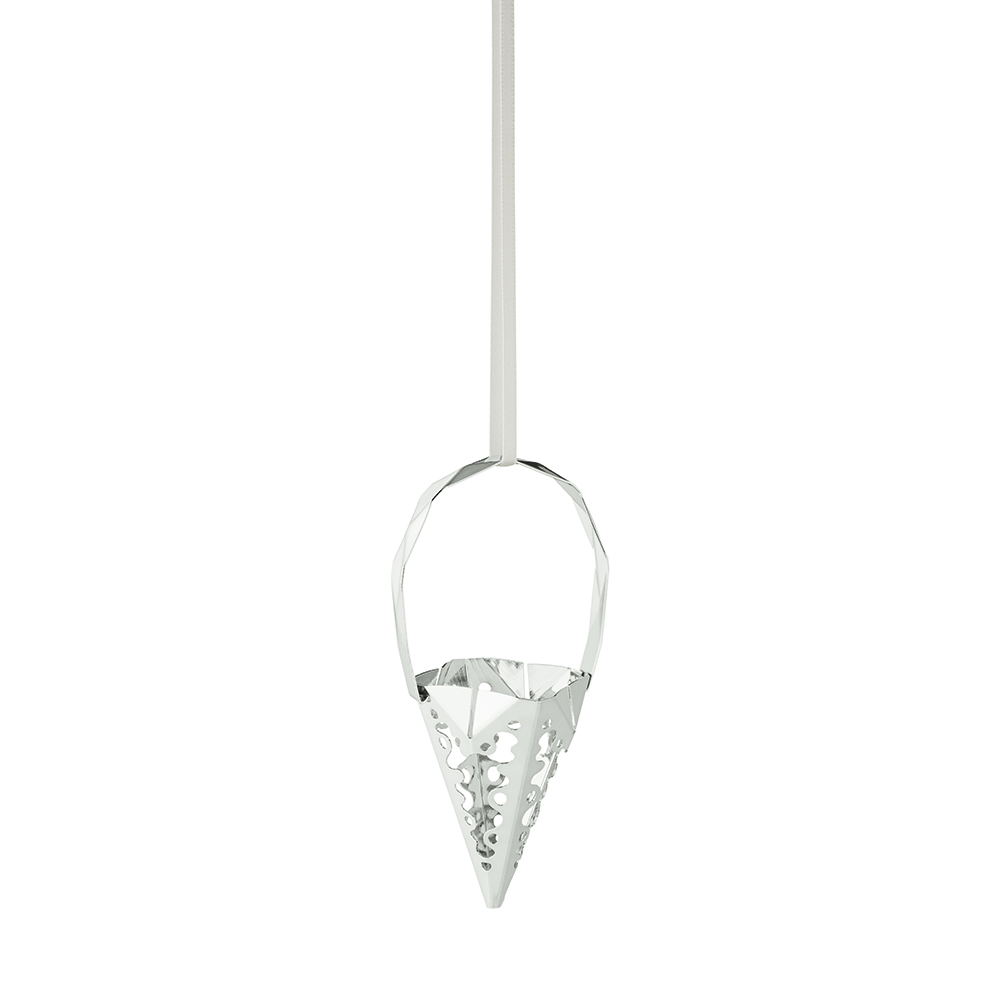 Christmas Collectibles Julhänge Kon 9,7 cm Pläterad