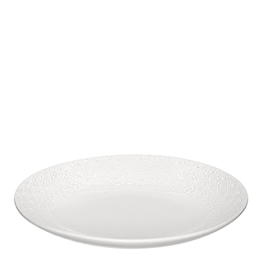 Orient Tallrik flat 27 cm Vit