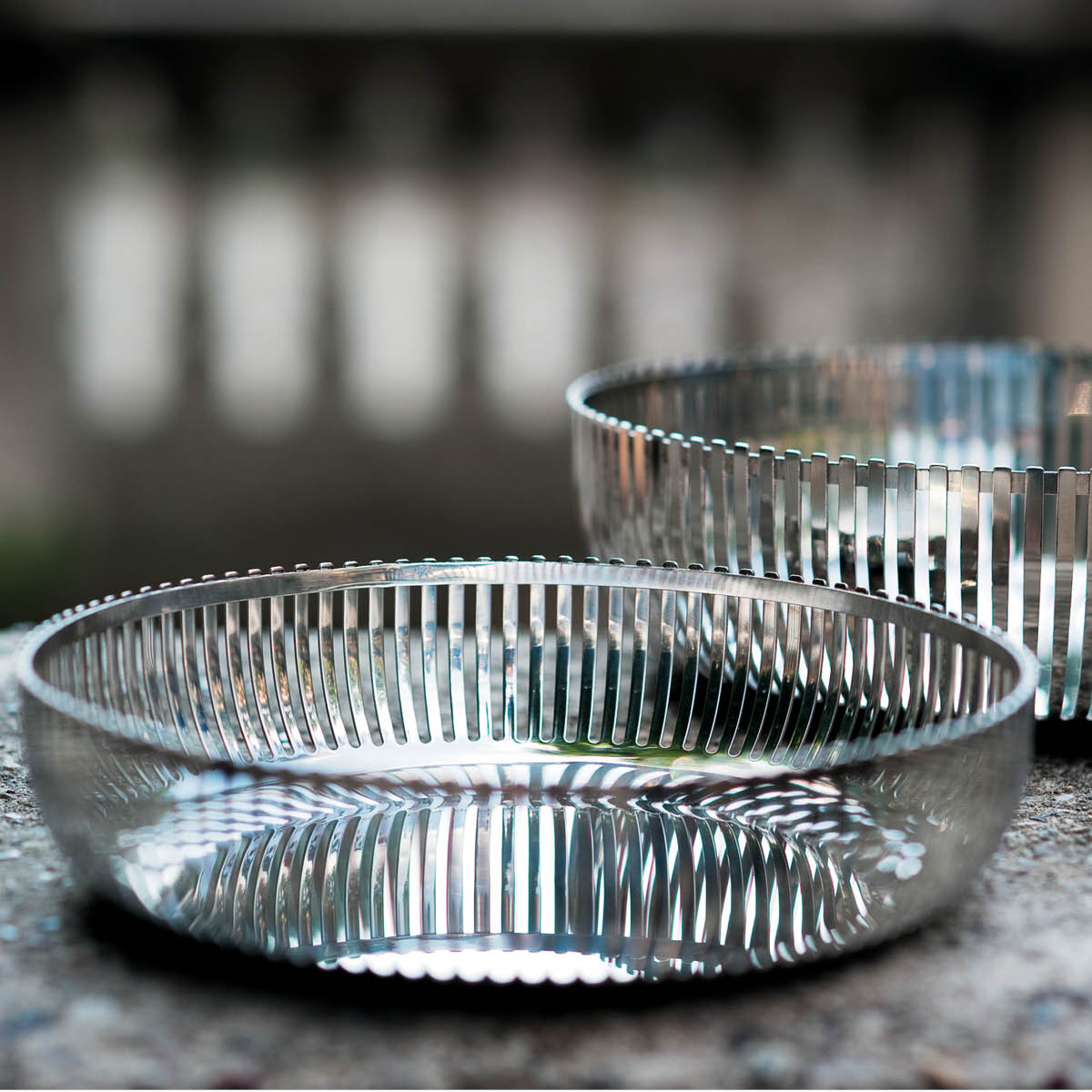 Alessi Fruktkorg 15 cm Silver
