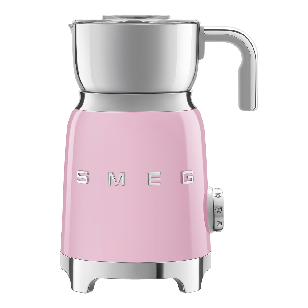 Smeg 50's Style Mjölkskummare Rosa