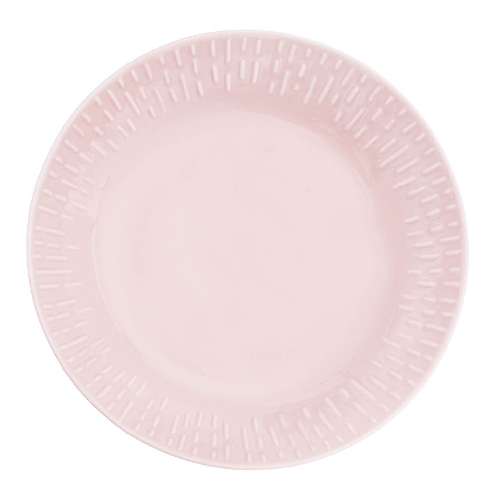 Confetti Pastatallrik 23 cm Rosa