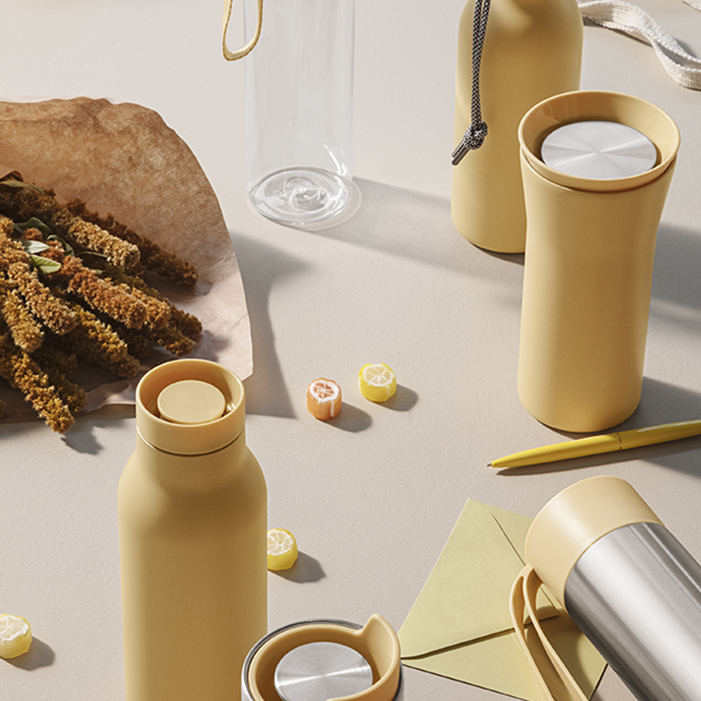 Urban To Go Cup 35 cl Recycled Golden sand