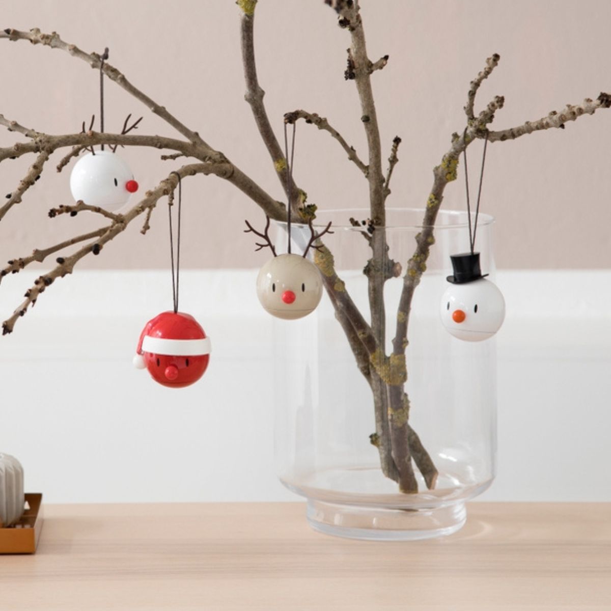 Hoptimist Tomte Julkula 2-pack Röd