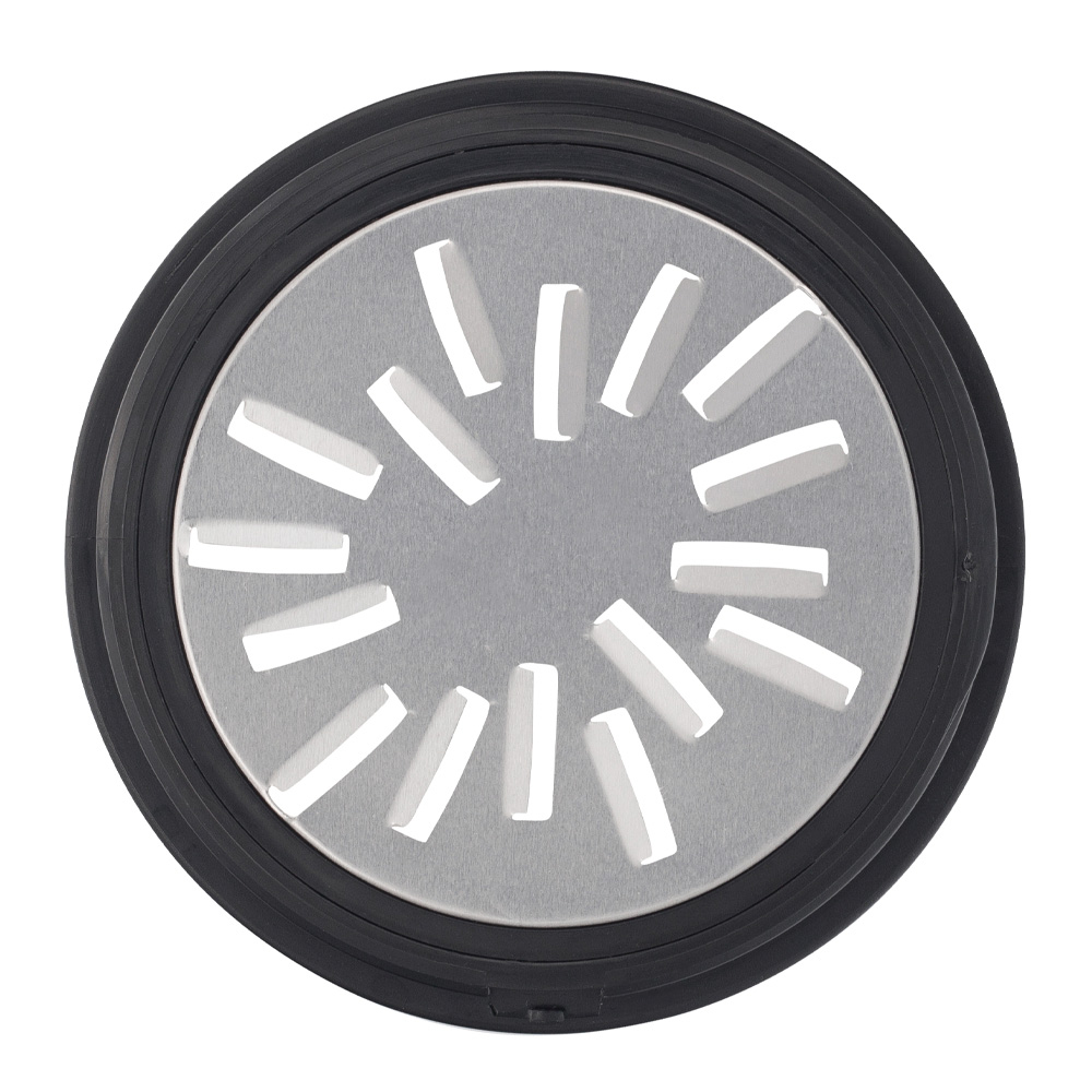 Universalkvarn med Rivjärn 3 delar Svart