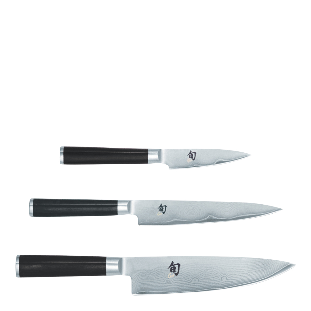 Shun Classic Knivset 3 delar