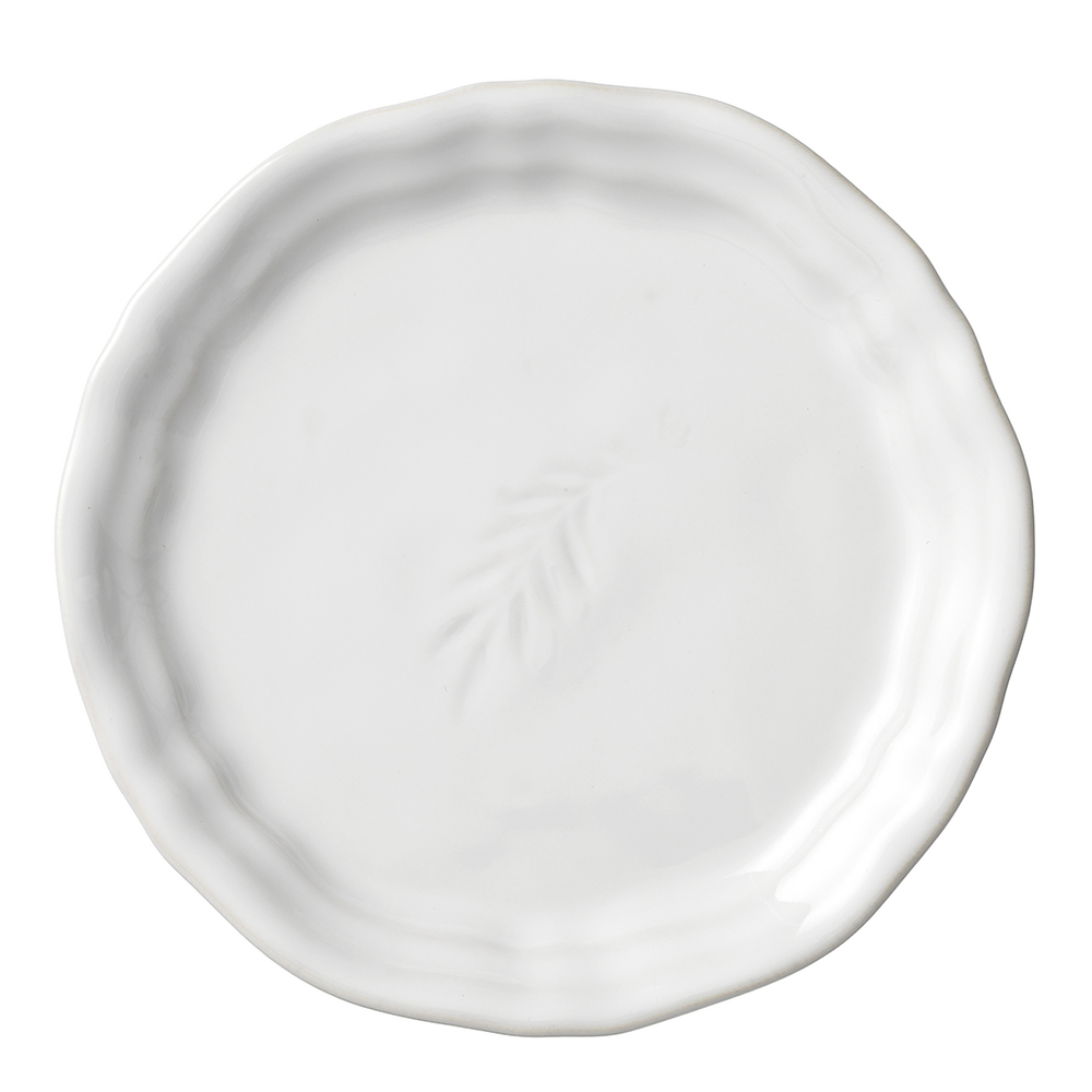 Arabesque Tallrik 16 cm White
