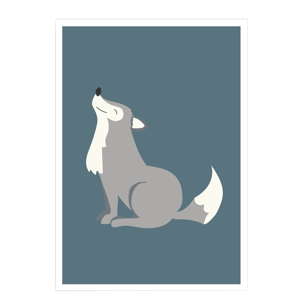 Poster Mini Print A5  Varg