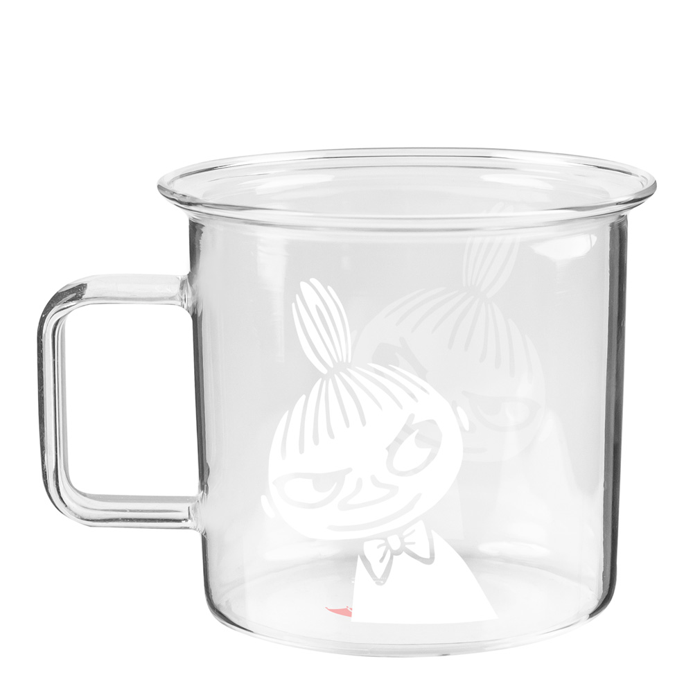 Mumin Glasmugg Lilla My 3,5 dl Klar