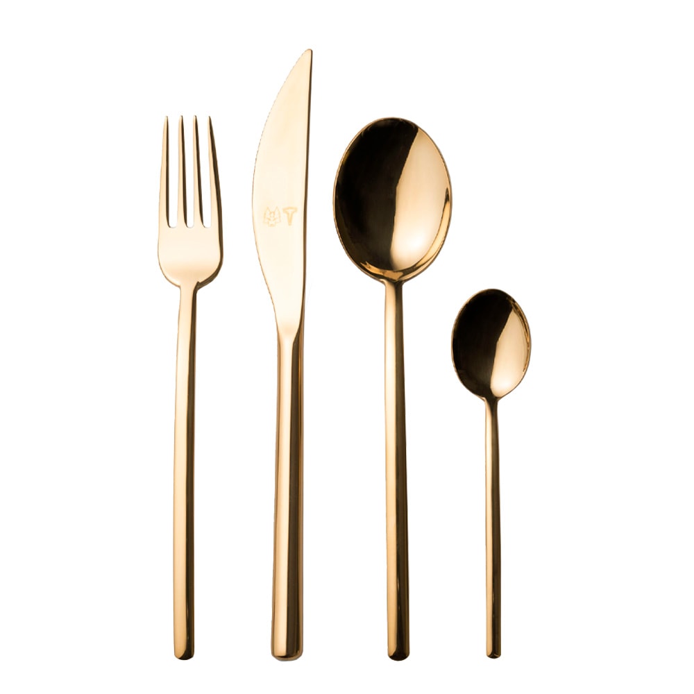 Bambini Bestickset 16-delar Luce Guld